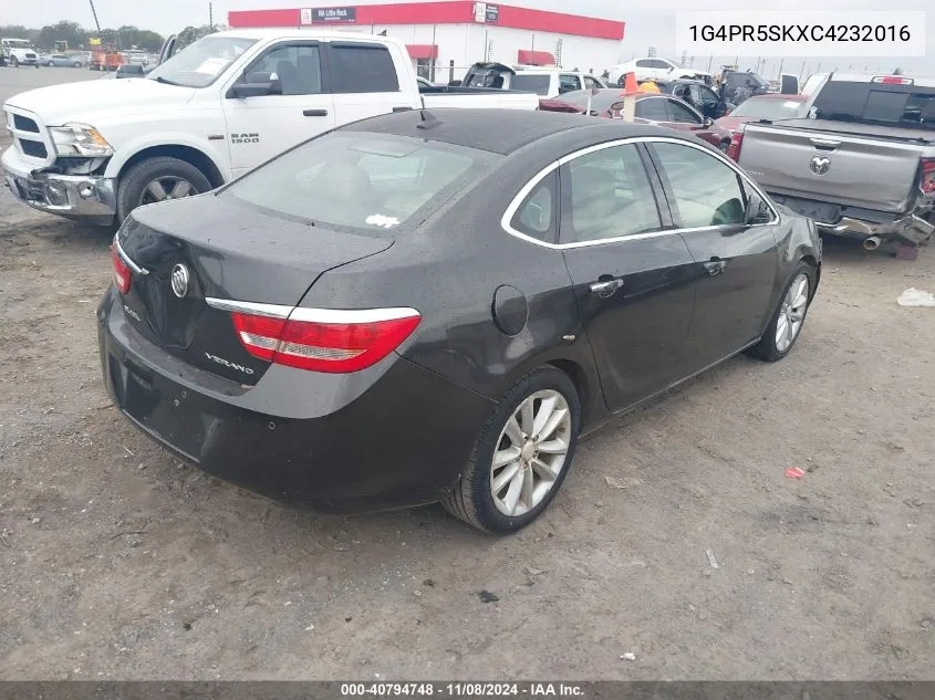 1G4PR5SKXC4232016 2012 Buick Verano Convenience Group