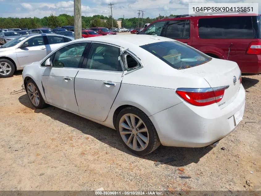 2013 Buick Verano VIN: 1G4PP5SK9D4135851 Lot: 39396911