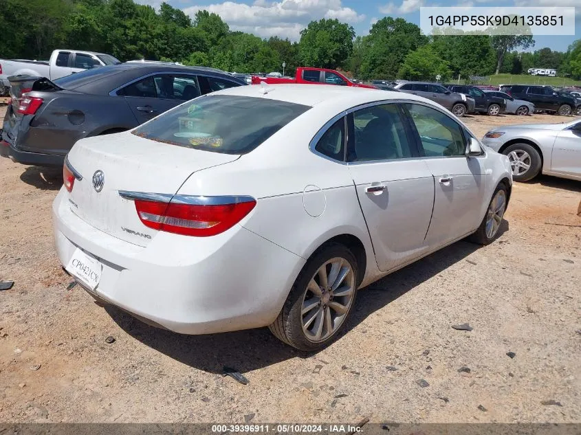 2013 Buick Verano VIN: 1G4PP5SK9D4135851 Lot: 39396911