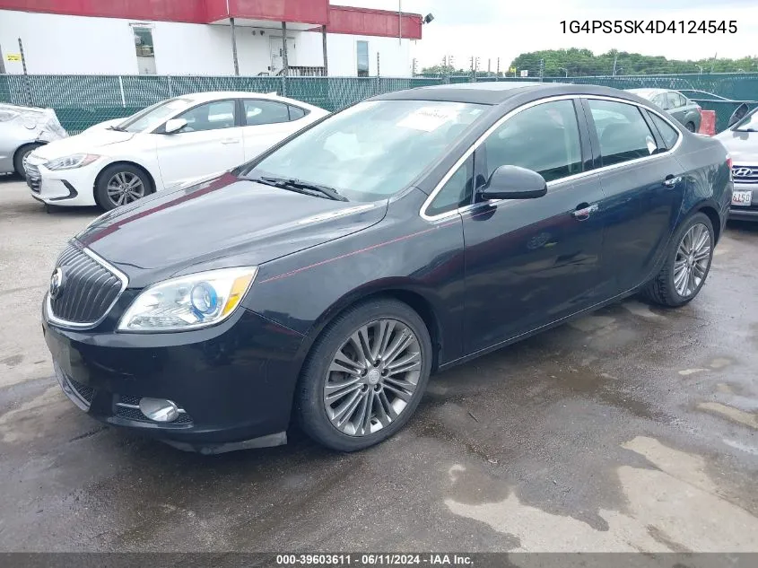 2013 Buick Verano Leather Group VIN: 1G4PS5SK4D4124545 Lot: 39603611