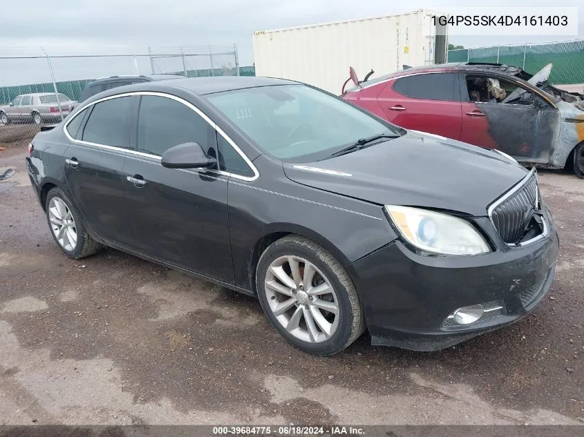 2013 Buick Verano Leather Group VIN: 1G4PS5SK4D4161403 Lot: 39684775