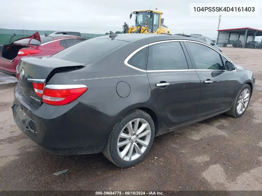 2013 Buick Verano Leather Group VIN: 1G4PS5SK4D4161403 Lot: 39684775