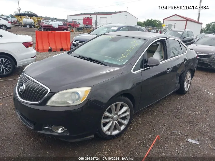 2013 Buick Verano Convenience Group VIN: 1G4PR5SK2D4147334 Lot: 39825724