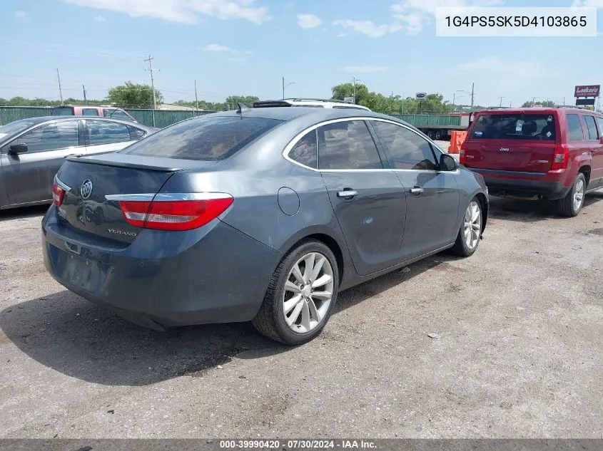 1G4PS5SK5D4103865 2013 Buick Verano Leather Group