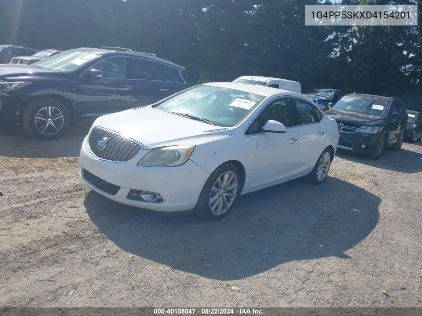 2013 Buick Verano VIN: 1G4PP5SKXD4154201 Lot: 40158047