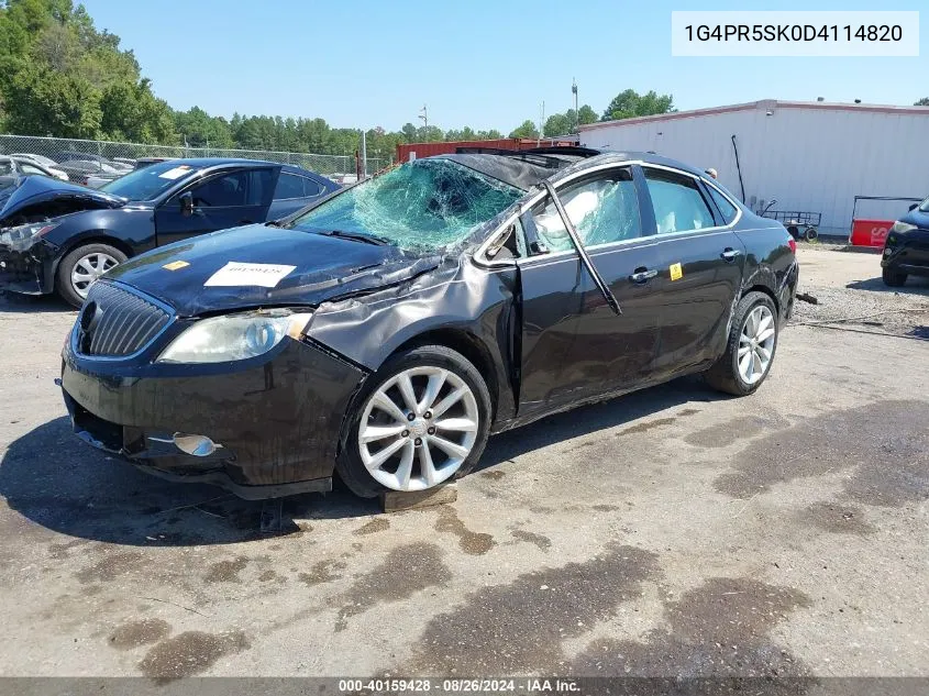 2013 Buick Verano Convenience Group VIN: 1G4PR5SK0D4114820 Lot: 40159428