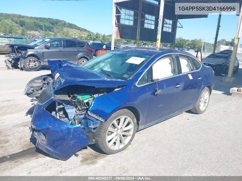 2013 Buick Verano VIN: 1G4PP5SK3D4166996 Lot: 40245217