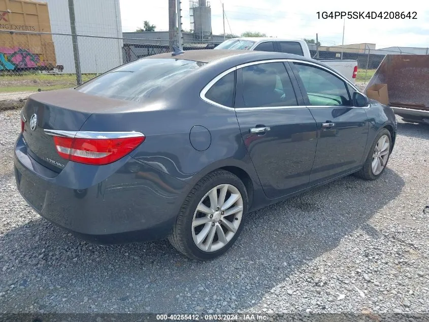 2013 Buick Verano VIN: 1G4PP5SK4D4208642 Lot: 40255412