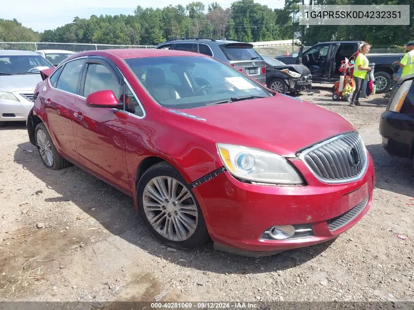 2013 Buick Verano Convenience Group VIN: 1G4PR5SK0D4232351 Lot: 40281069