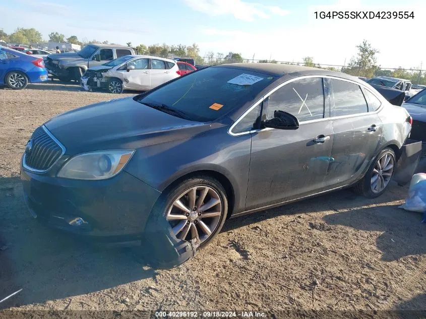 2013 Buick Verano Leather Group VIN: 1G4PS5SKXD4239554 Lot: 40296192