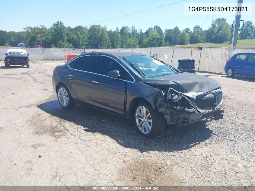 2013 Buick Verano Leather Group VIN: 1G4PS5SK5D4173821 Lot: 40299336