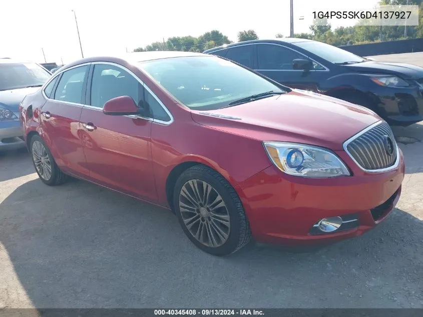 1G4PS5SK6D4137927 2013 Buick Verano Leather Group