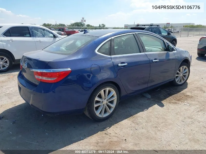 2013 Buick Verano Convenience Group VIN: 1G4PR5SK5D4106776 Lot: 40372279