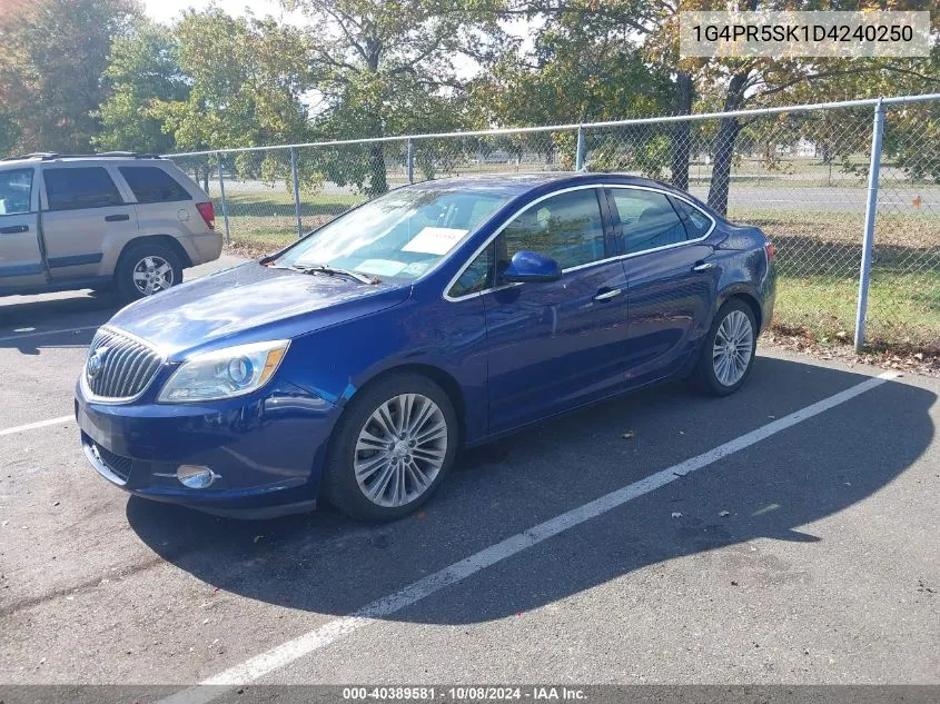 2013 Buick Verano Convenience Group VIN: 1G4PR5SK1D4240250 Lot: 40389581