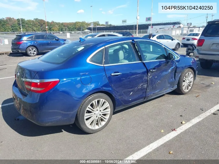 2013 Buick Verano Convenience Group VIN: 1G4PR5SK1D4240250 Lot: 40389581