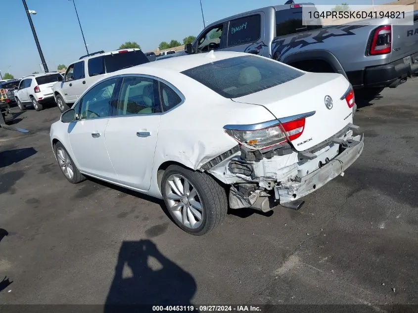 2013 Buick Verano Convenience Group VIN: 1G4PR5SK6D4194821 Lot: 40453119