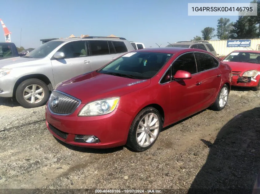 2013 Buick Verano Convenience Group VIN: 1G4PR5SK0D4146795 Lot: 40488186