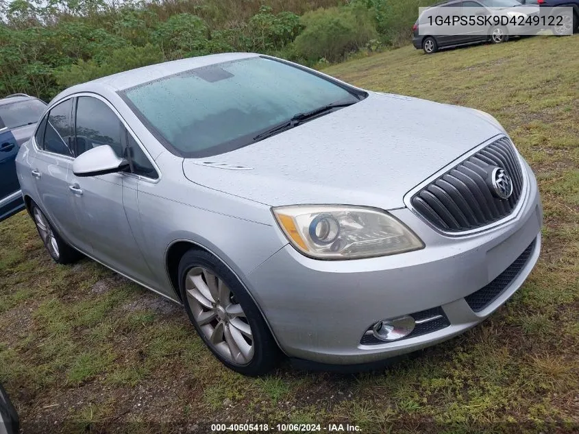 2013 Buick Verano Leather Group VIN: 1G4PS5SK9D4249122 Lot: 40505418