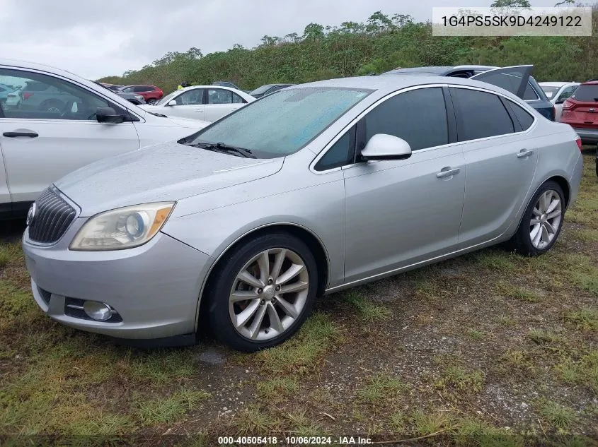 2013 Buick Verano Leather Group VIN: 1G4PS5SK9D4249122 Lot: 40505418