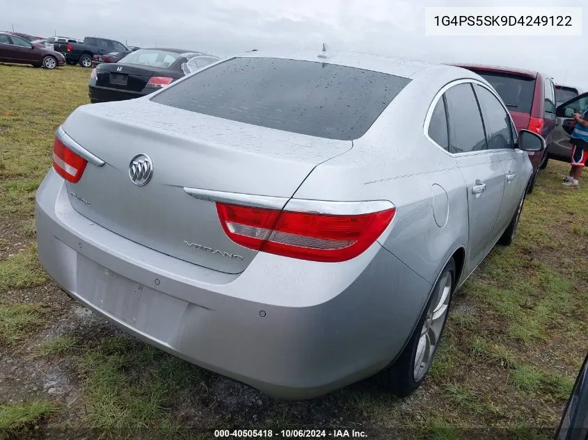 2013 Buick Verano Leather Group VIN: 1G4PS5SK9D4249122 Lot: 40505418