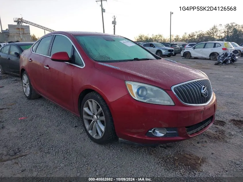 2013 Buick Verano VIN: 1G4PP5SK2D4126568 Lot: 40552882