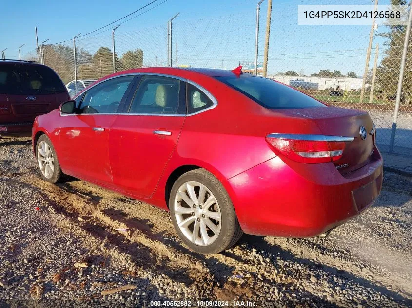 2013 Buick Verano VIN: 1G4PP5SK2D4126568 Lot: 40552882