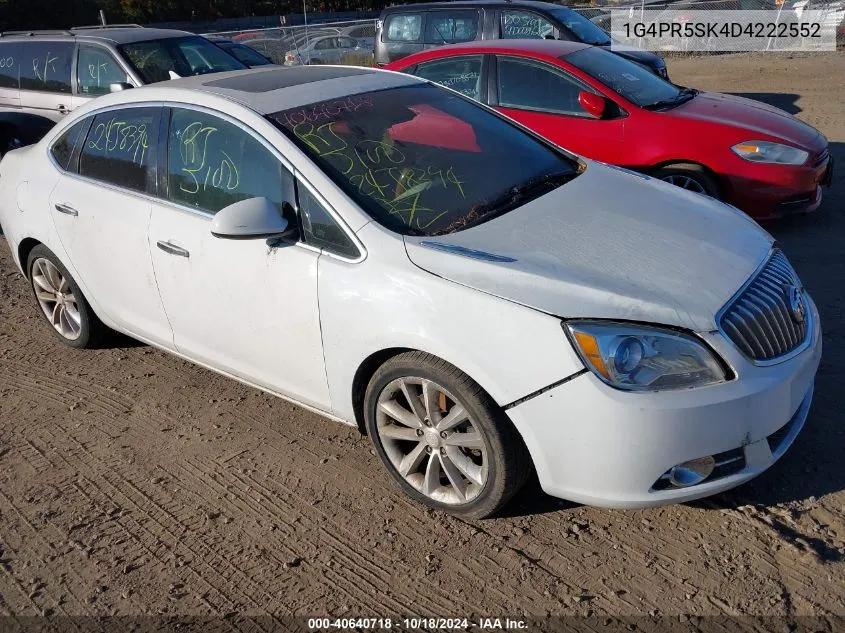 2013 Buick Verano Convenience Group VIN: 1G4PR5SK4D4222552 Lot: 40640718