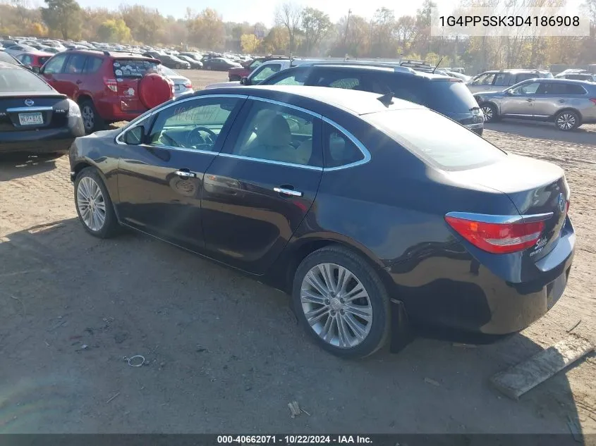 2013 Buick Verano VIN: 1G4PP5SK3D4186908 Lot: 40662071