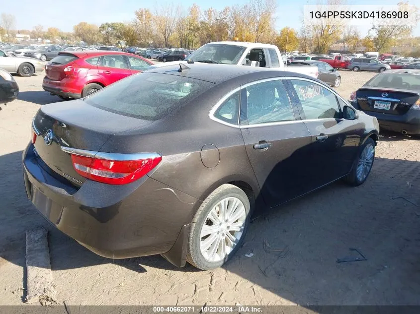 2013 Buick Verano VIN: 1G4PP5SK3D4186908 Lot: 40662071