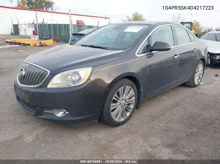 2013 Buick Verano Convenience Group VIN: 1G4PR5SK4D4217223 Lot: 40704991