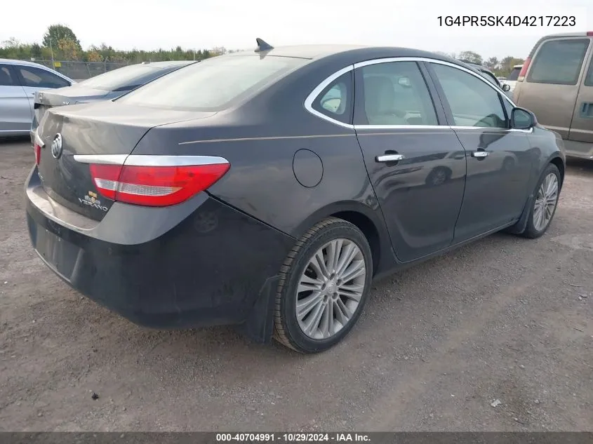 2013 Buick Verano Convenience Group VIN: 1G4PR5SK4D4217223 Lot: 40704991