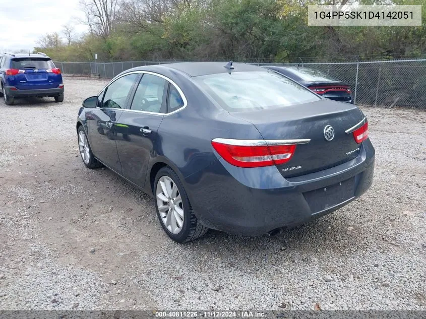 2013 Buick Verano VIN: 1G4PP5SK1D4142051 Lot: 40811226