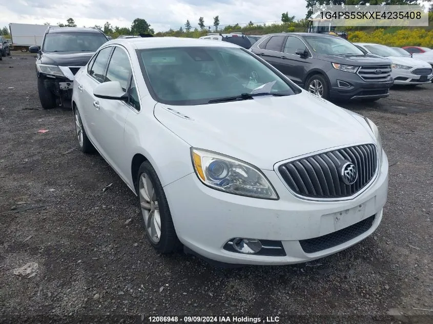 2014 Buick Verano VIN: 1G4PS5SKXE4235408 Lot: 12086948