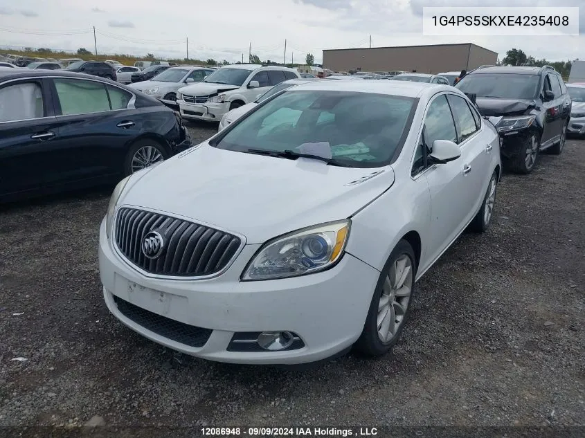 2014 Buick Verano VIN: 1G4PS5SKXE4235408 Lot: 12086948