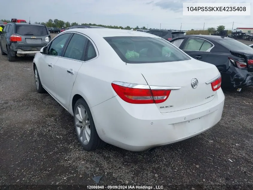 2014 Buick Verano VIN: 1G4PS5SKXE4235408 Lot: 12086948