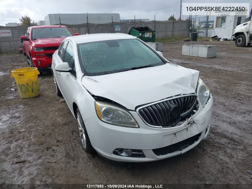 2014 Buick Verano VIN: 1G4PP5SK8E4222450 Lot: 12117693