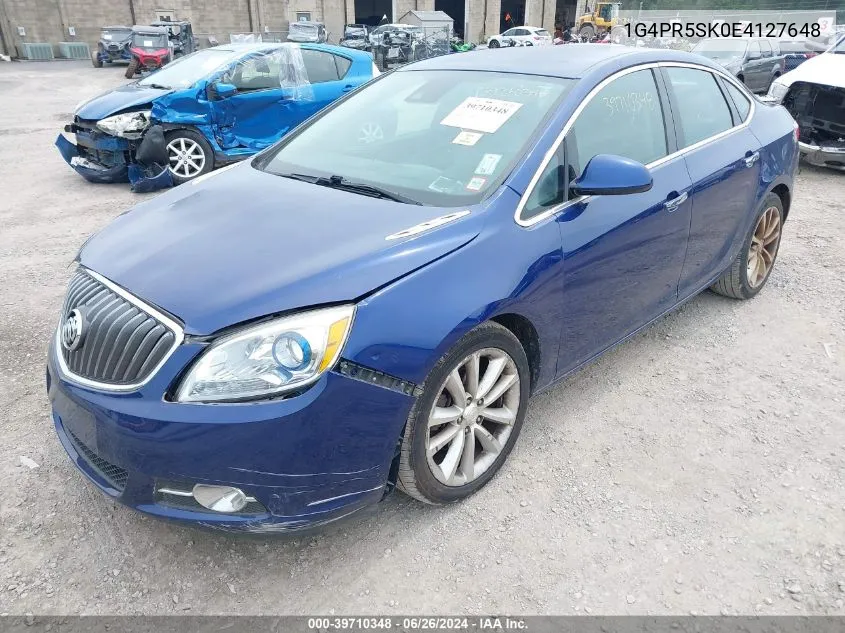 2014 Buick Verano Convenience Group VIN: 1G4PR5SK0E4127648 Lot: 39710348