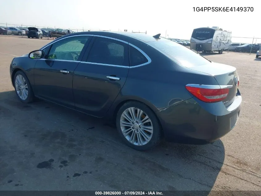 2014 Buick Verano VIN: 1G4PP5SK6E4149370 Lot: 39826000