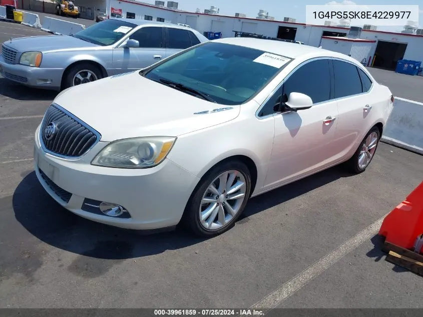 2014 Buick Verano Leather Group VIN: 1G4PS5SK8E4229977 Lot: 39961859