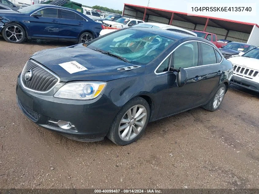 2014 Buick Verano Convenience Group VIN: 1G4PR5SK6E4135740 Lot: 40099487