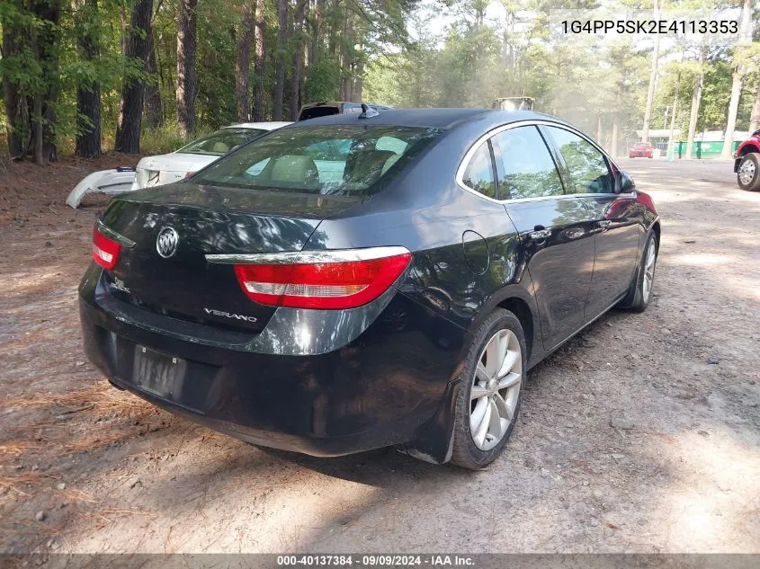 2014 Buick Verano VIN: 1G4PP5SK2E4113353 Lot: 40137384