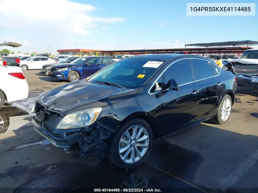 2014 Buick Verano Convenience Group VIN: 1G4PR5SKXE4114485 Lot: 40164499