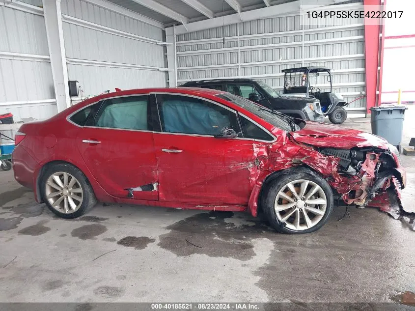 2014 Buick Verano VIN: 1G4PP5SK5E4222017 Lot: 40185521