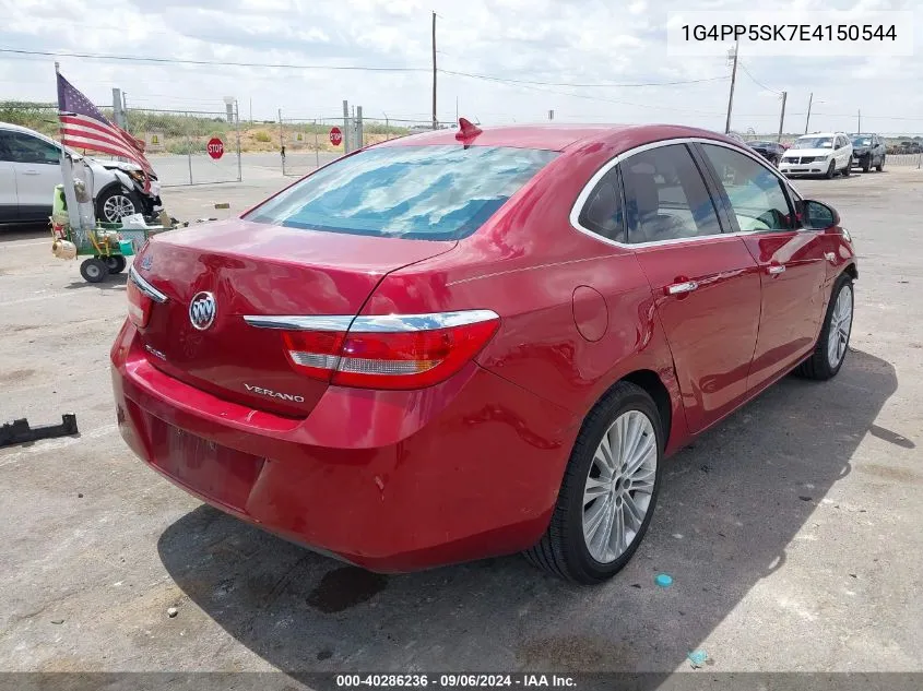 2014 Buick Verano VIN: 1G4PP5SK7E4150544 Lot: 40286236