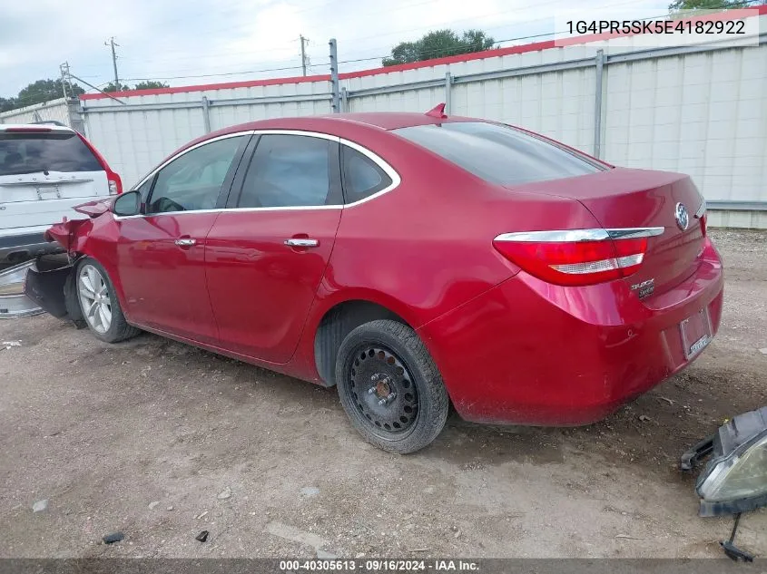 2014 Buick Verano Convenience VIN: 1G4PR5SK5E4182922 Lot: 40305613