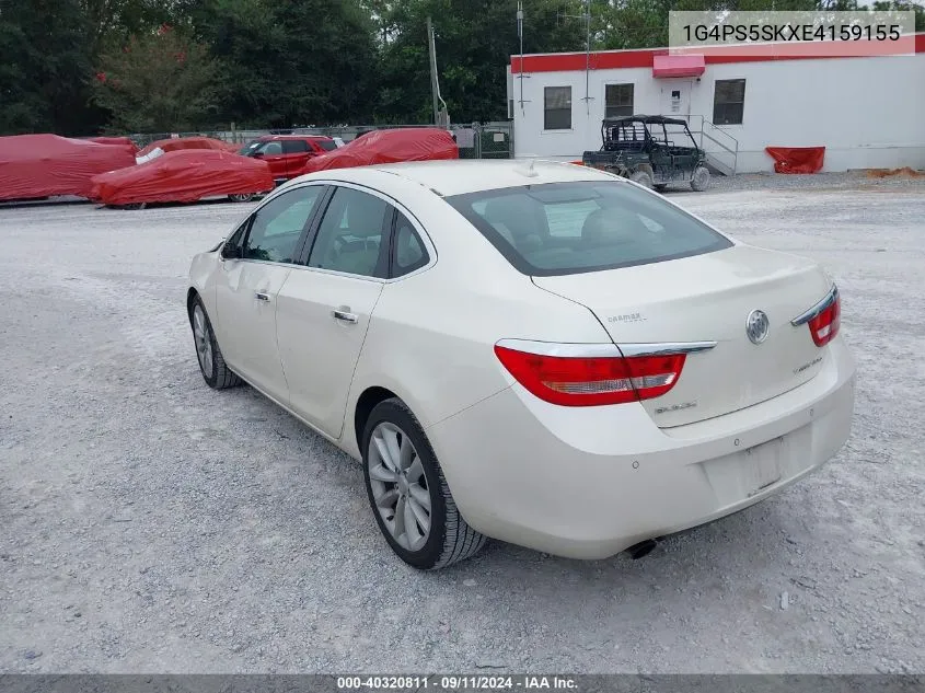 2014 Buick Verano VIN: 1G4PS5SKXE4159155 Lot: 40320811