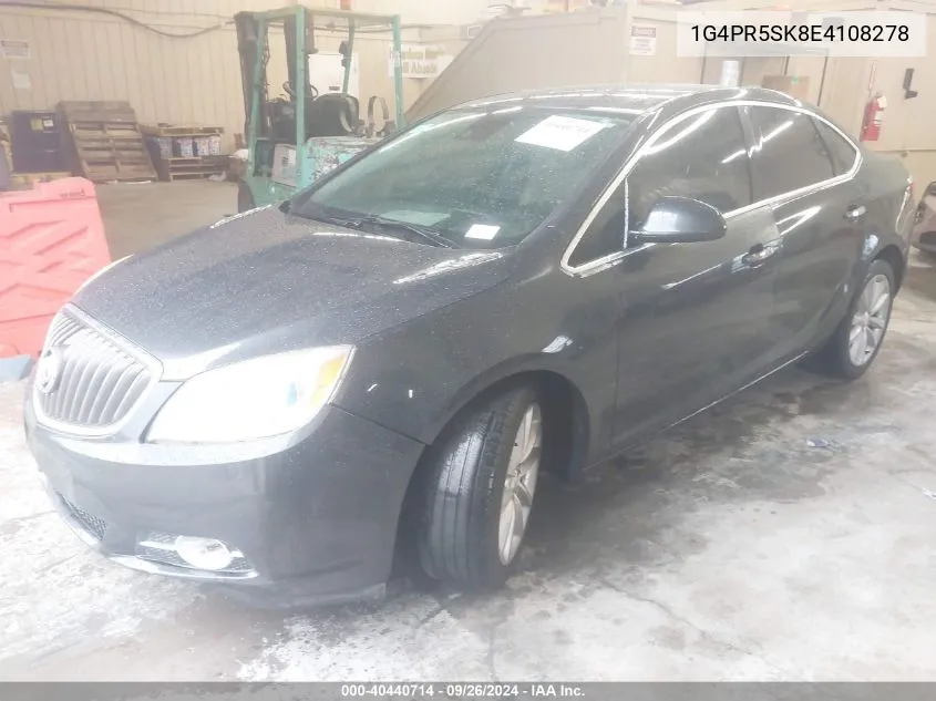 2014 Buick Verano Convenience VIN: 1G4PR5SK8E4108278 Lot: 40440714