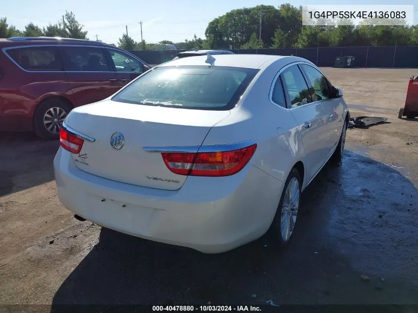 2014 Buick Verano VIN: 1G4PP5SK4E4136083 Lot: 40478880