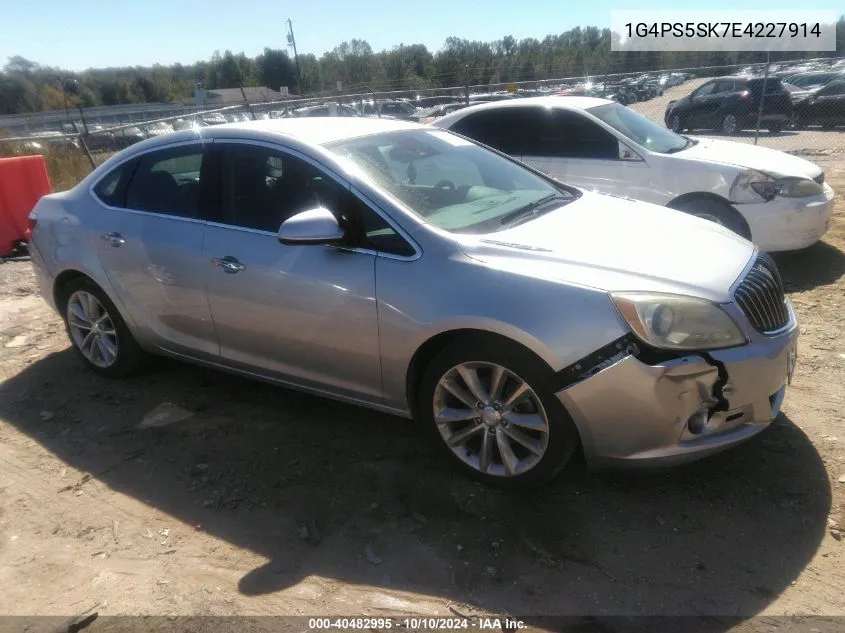 1G4PS5SK7E4227914 2014 Buick Verano Leather Group