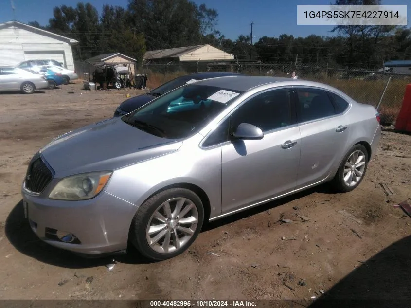 1G4PS5SK7E4227914 2014 Buick Verano Leather Group